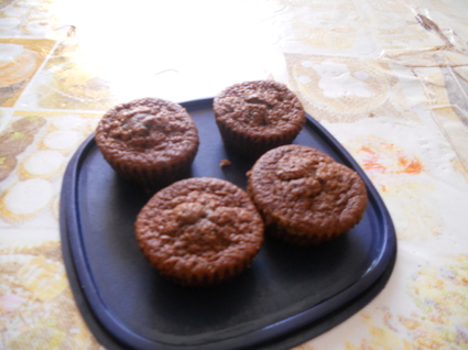 Recette de muffins au chocolat noir