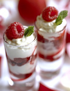 Trifles aux fruits rouges pour 2 personnes