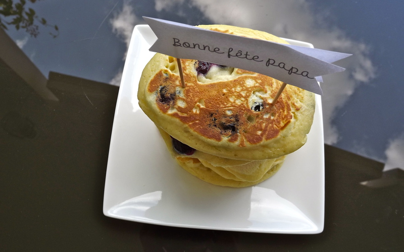 Recette pancakes aux myrtilles économique et express > cuisine ...