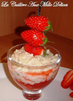 Recette de risotto aux fraises