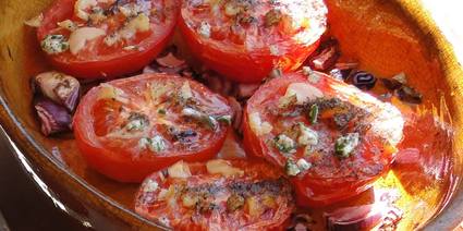 Recette de tomates à la provençale au four
