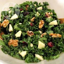 Recette salade de chou kale fruitée – toutes les recettes allrecipes