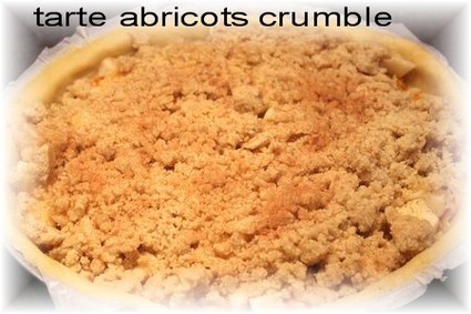 Recette de tarte aux abricots façon crumble