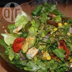 Recette salade de poulet aux graines de citrouille – toutes les ...
