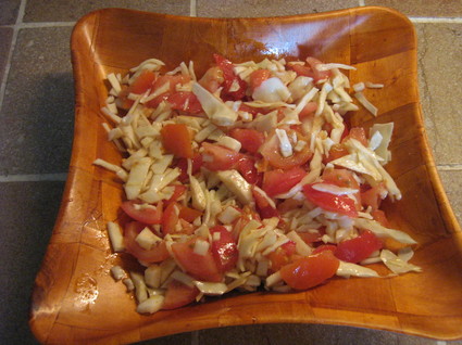 Recette de salade de chou blanc au gingembre
