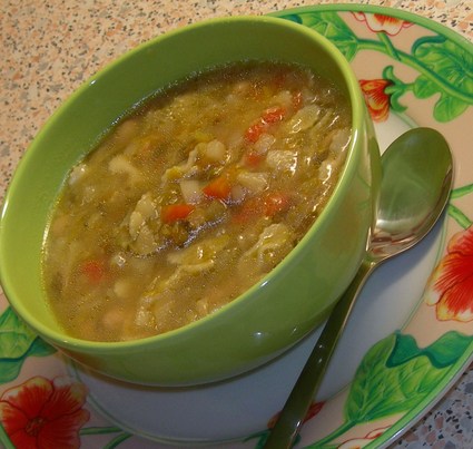 Recette de soupe paysane