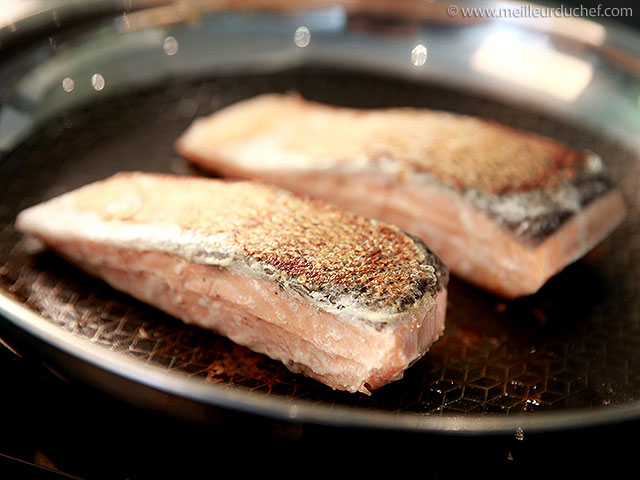 Dos de saumon, cuisson basse température  recette de cuisine ...
