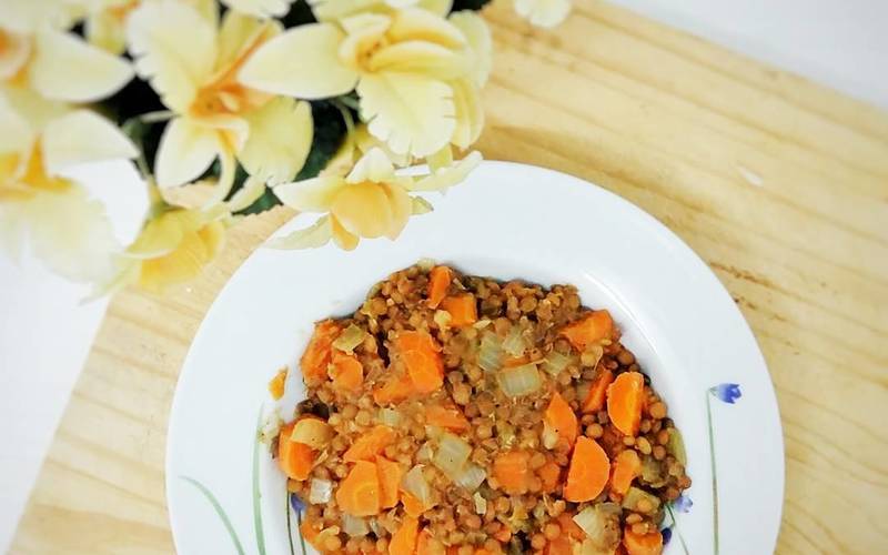 Recette lentilles carottes curry coco pas chère et facile > cuisine ...