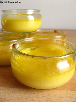Recette de petits pots au citron