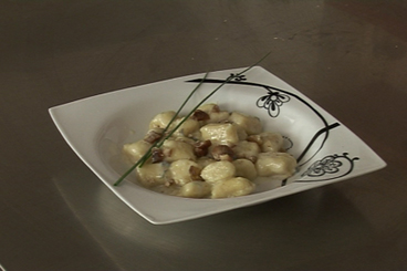 Recette de gnocchi de châtaigne au gorgonzola facile et rapide
