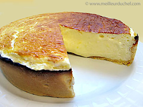Tarte fromage blanc  la recette illustrée  meilleurduchef.com