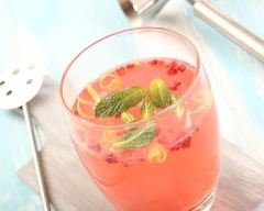 Recette cocktail au pamplemousse et thé vert sans alcool