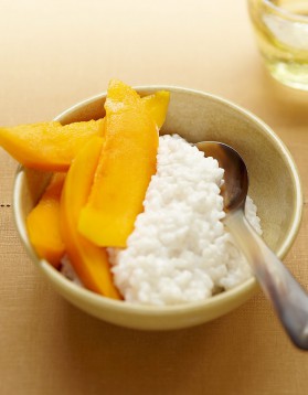 Le mango sticky rice de patricia loison pour 4 personnes