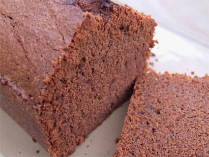 Recette de cake au chocolat sans levure chimique