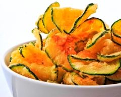 Recette chips de courgette