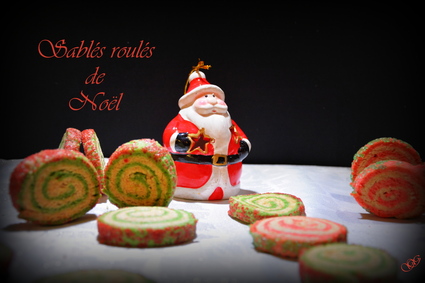 Recette de sablés roulés de noël