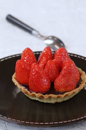 Recette de tartelettes chocolat-fraises