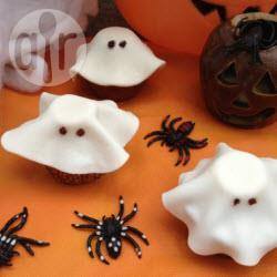 Recette cupcake fantôme pour halloween – toutes les recettes ...