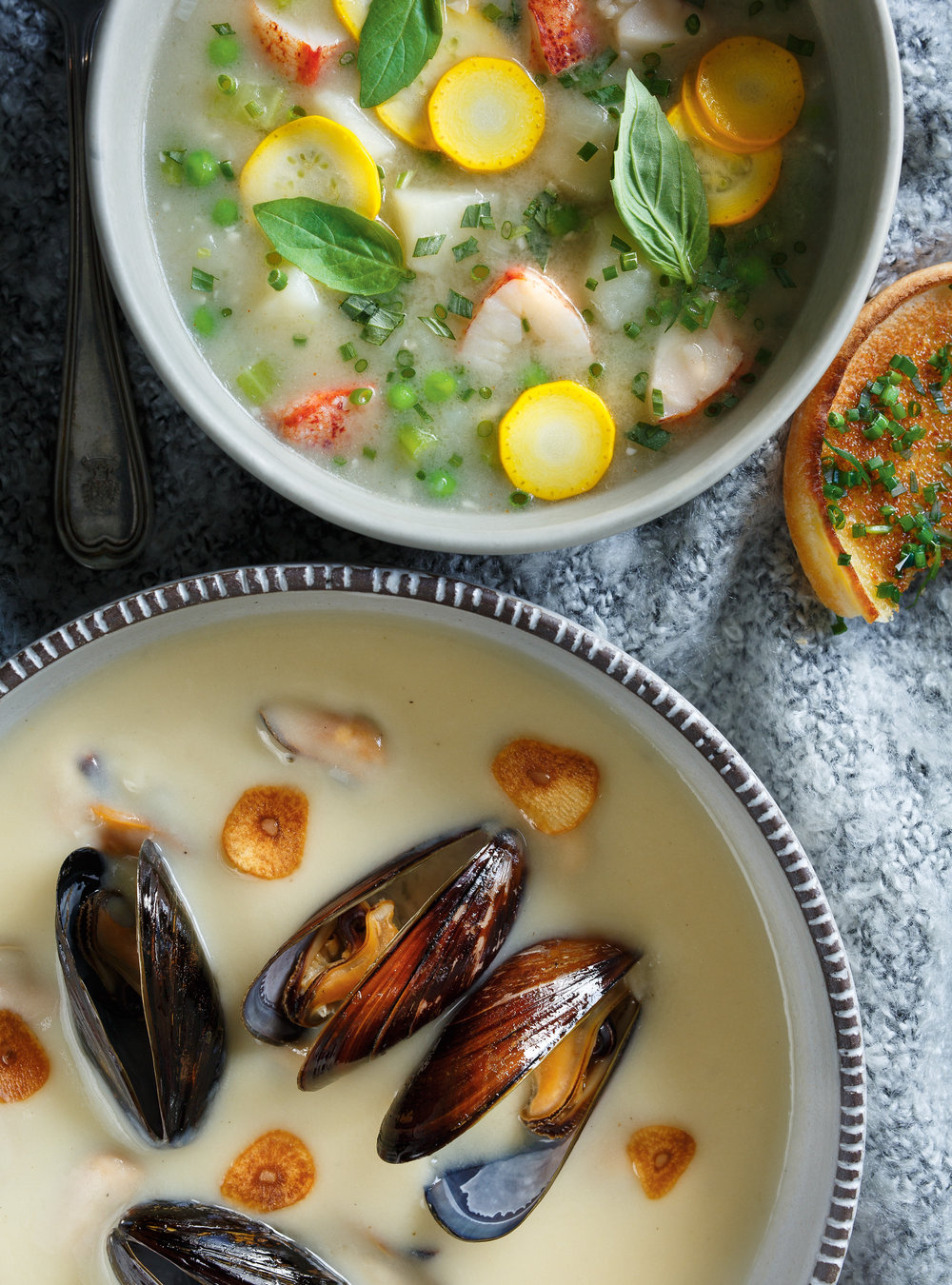 Chaudrée de homard et de petits pois | ricardo