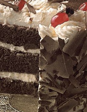 Gâteau forêt noire pour 4 personnes