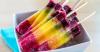 Recette de popsicles aux fruits hypercolorés et légers à préparer ...