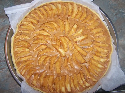Recette de tarte vergoise aux pommes