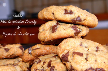 Recette de cookies chocolat crunchy !