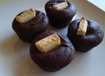 Recette de mini gâteaux double chocolat