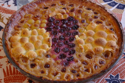 Recette de tarte aux raisins à la crème d'amandes