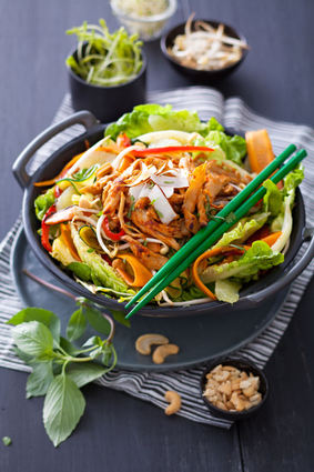Recette de salade thaï végétarienne