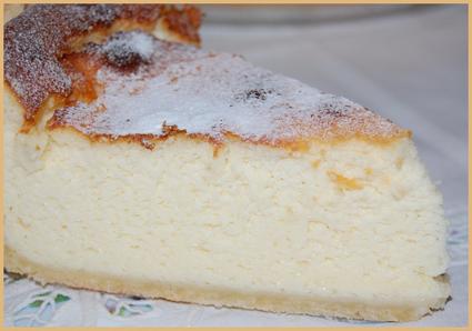 Tarte au fromage blanc onctueuse