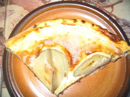 Recette de tarte choco-poire sur pâte sablée maison