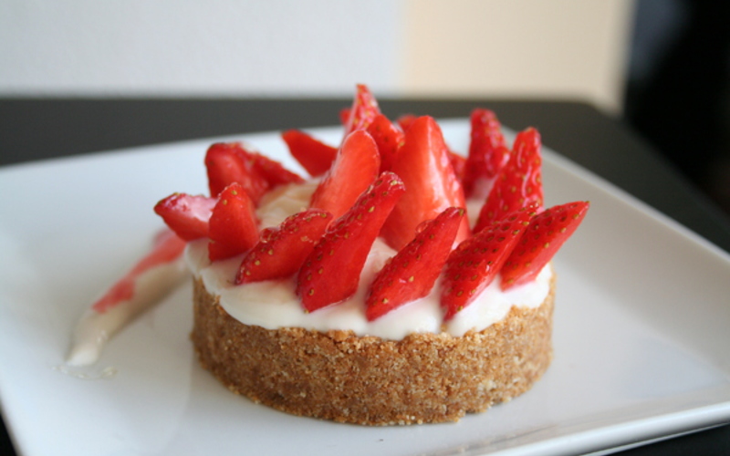 Recette tarte aux fraises légère et sans four pas chère et simple ...