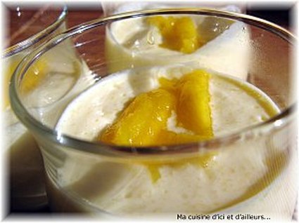 Recette de crème de mangue