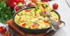 Recette de omelette anti-capitons aux tomates et poivrons
