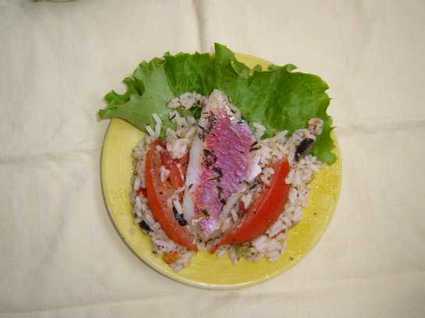 Recette de salade des calanques