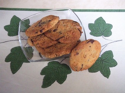 Recette de cookies choco-noix