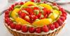 Recette de tarte aux fruits food art