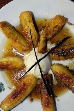 Recette de bananes flambées au rhum et vanille de tahiti