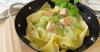 Recette de tagliatelles saumon-courgettes au wok
