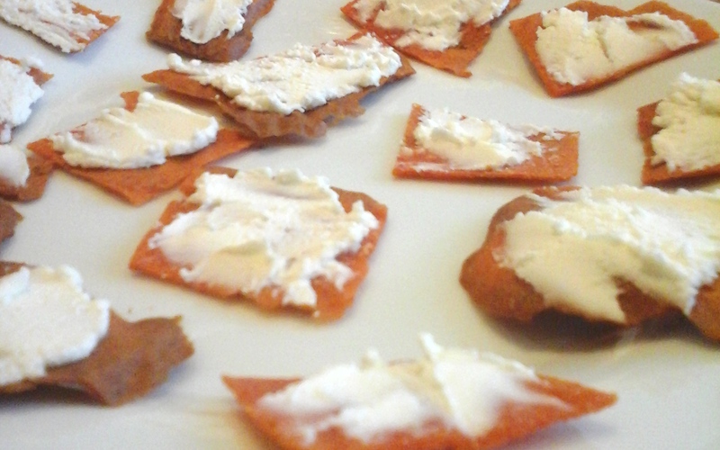 Recette fromage frais sur poivron-abricots désséchés pas chère ...