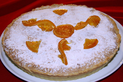 Recette de tarte flamande à l'orange
