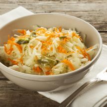 Salade de chou blanc et carottes