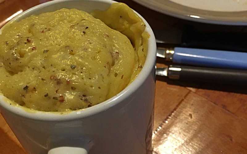 Recette mugcake salé moutarde/gruyère pas chère et express ...