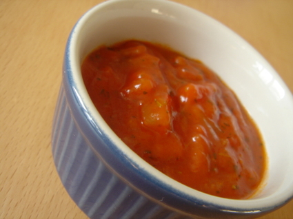 Recette sauce à la tomate (coulis salé)