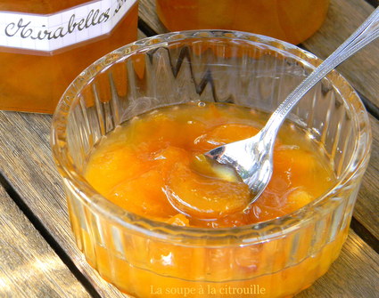 Recette de marmelade de mirabelles