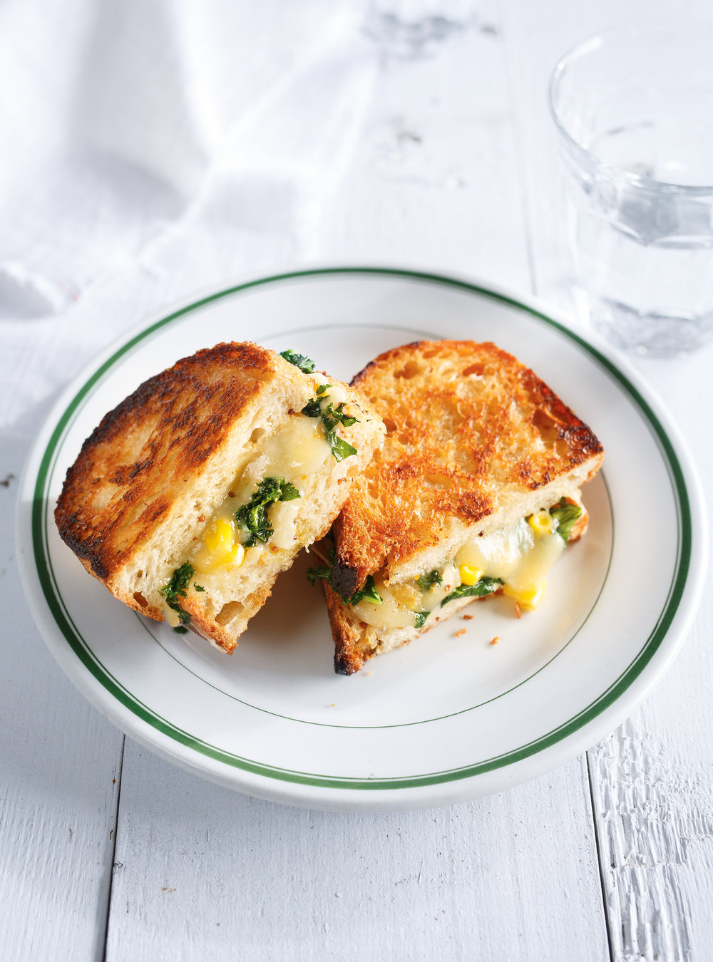 Grilled cheese au kale | ricardo