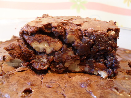 Recette de brownies au chocolat noir et noix de pécan