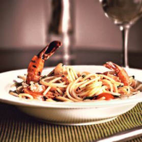 Spaghettis aux fruits de mer (alla puccini) pour 4 personnes ...