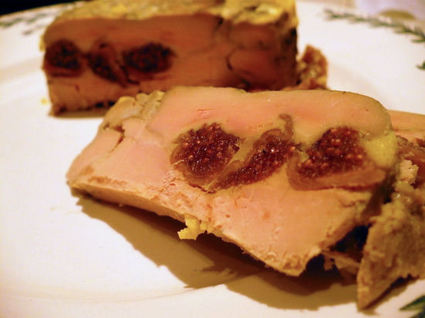 Recette de terrine de foie gras aux figues sèches